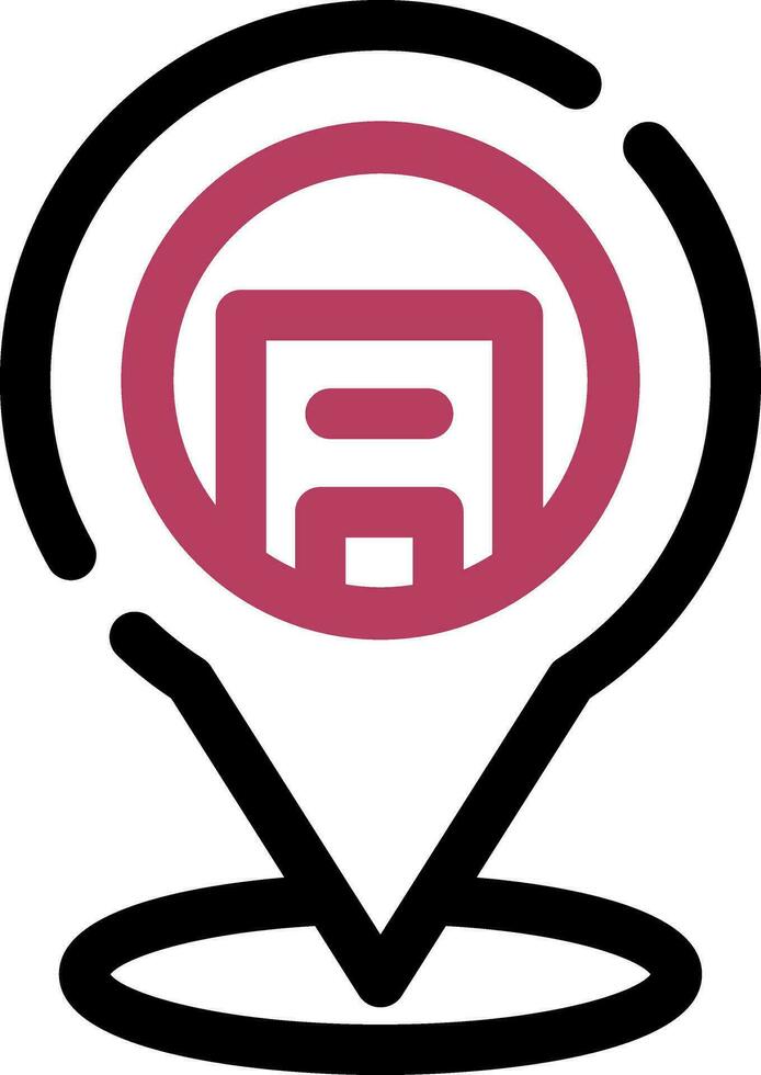 Location Creative Icon Design vector