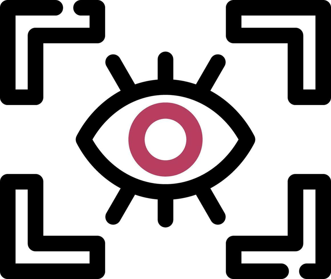 diseño de icono creativo de ojo vector