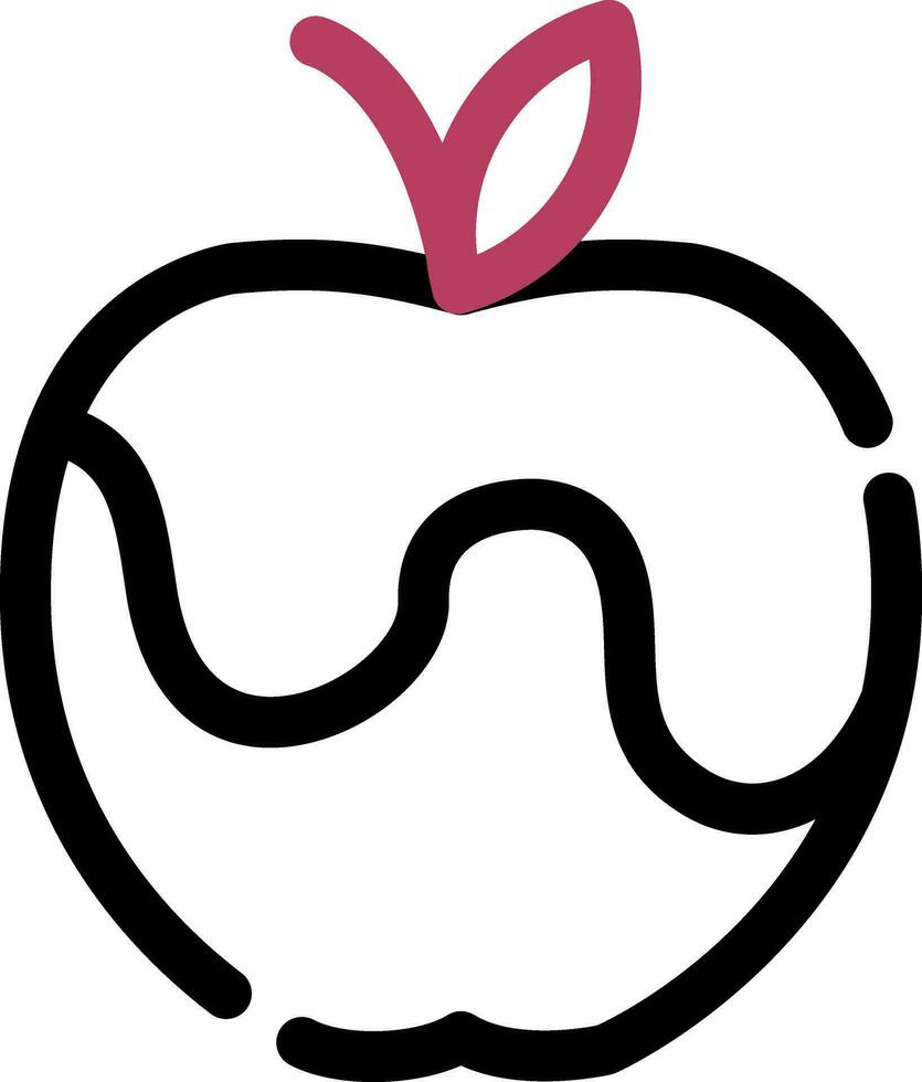 Apple Creative Icon Design vector