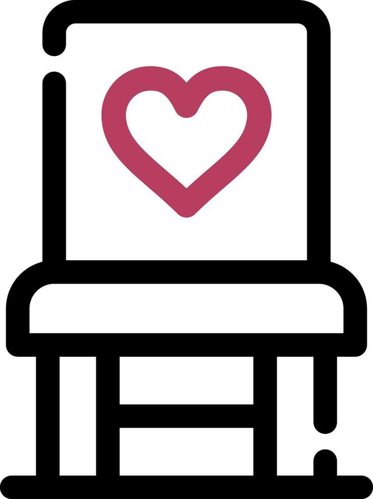 Chair Creative Icon Design vector