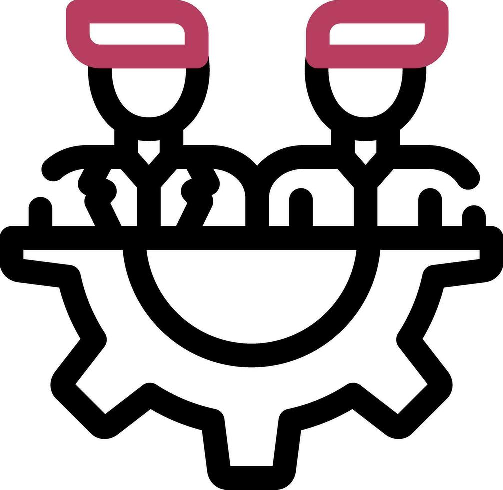 Workforce Creative Icon Design vector