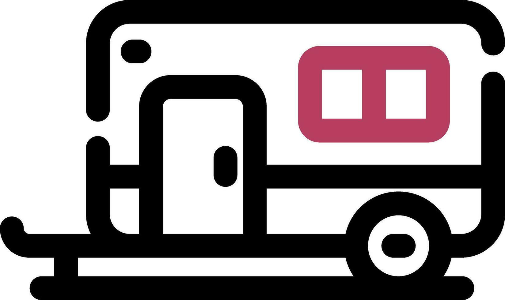Caravan Creative Icon Design vector