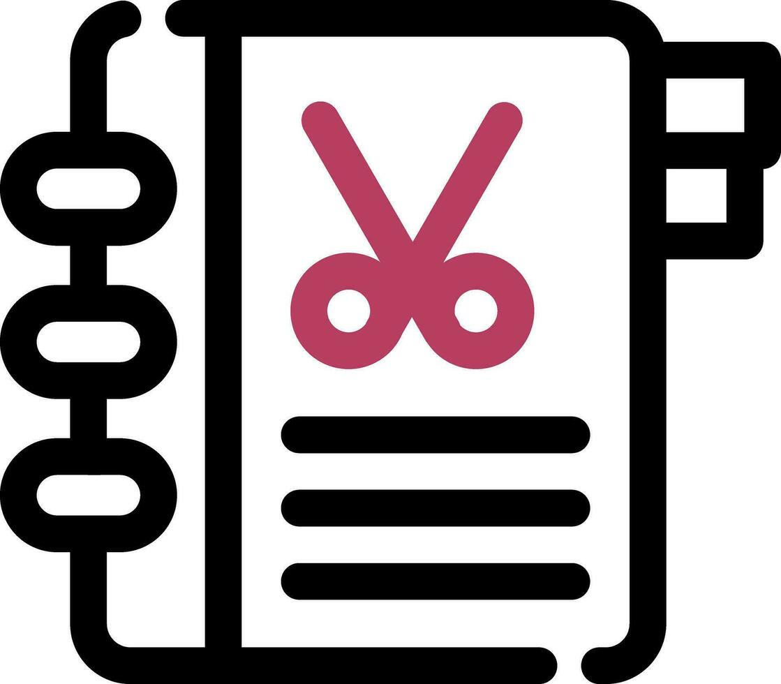 Agenda Creative Icon Design vector