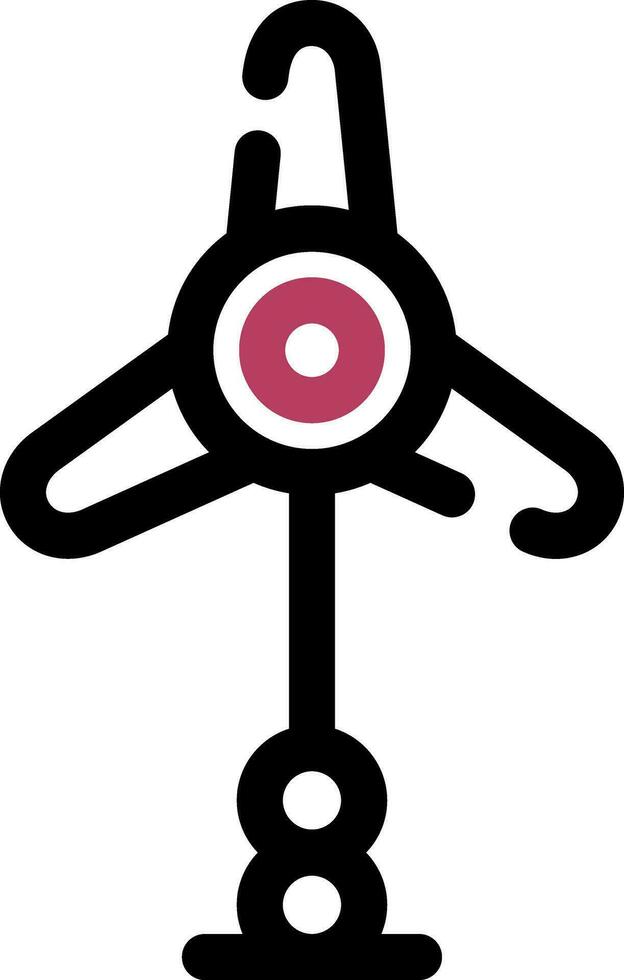 Windmill Creative Icon Design vector