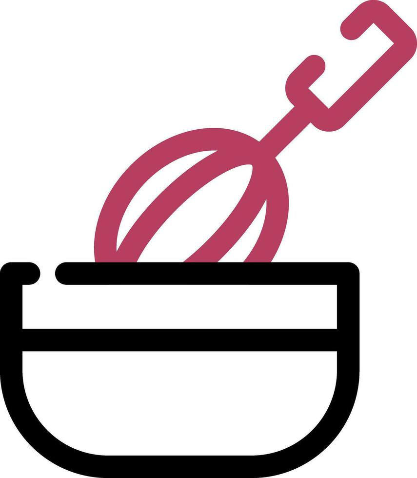 Whisk Creative Icon Design vector