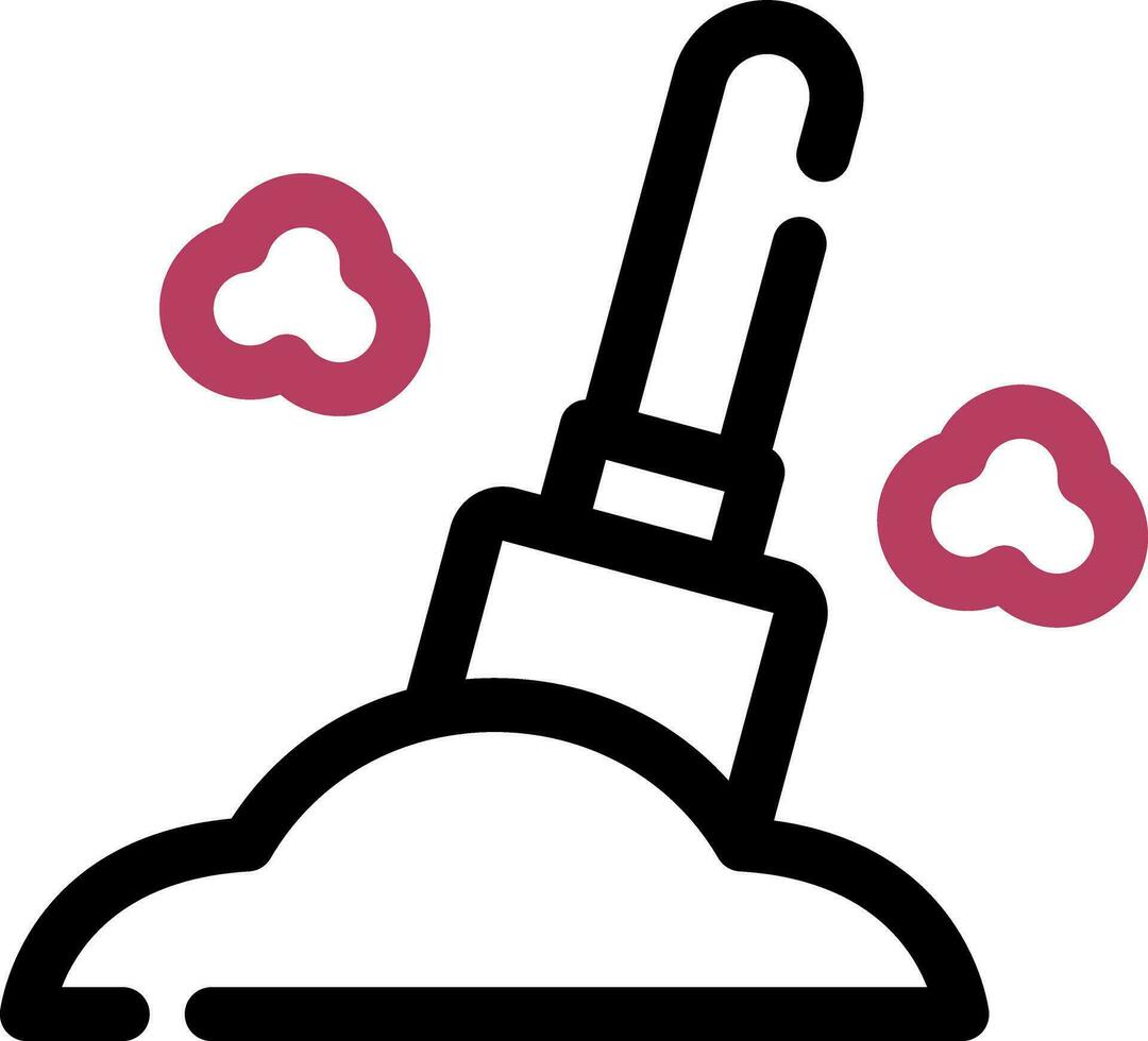 Digger Creative Icon Design vector