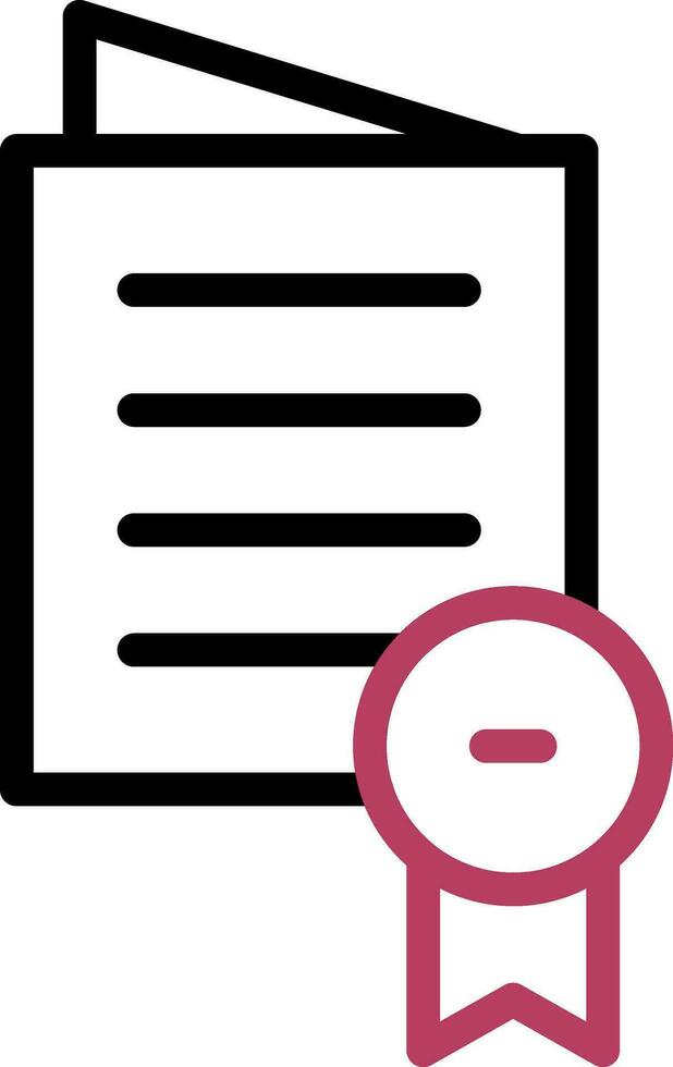 Certificate Creative Icon Design vector