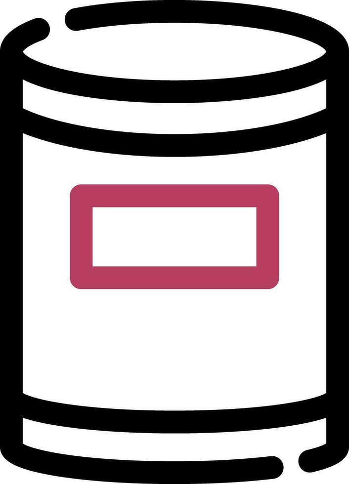 Dustbin Creative Icon Design vector