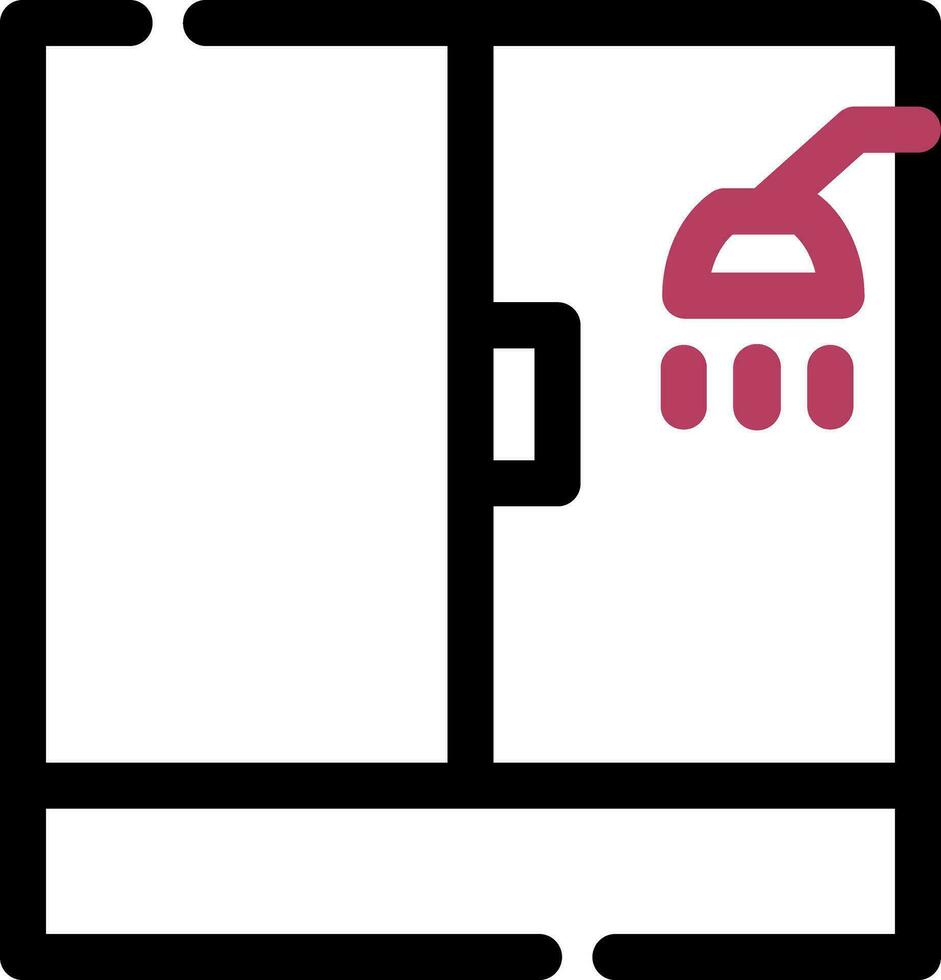 Shower Creative Icon Design vector