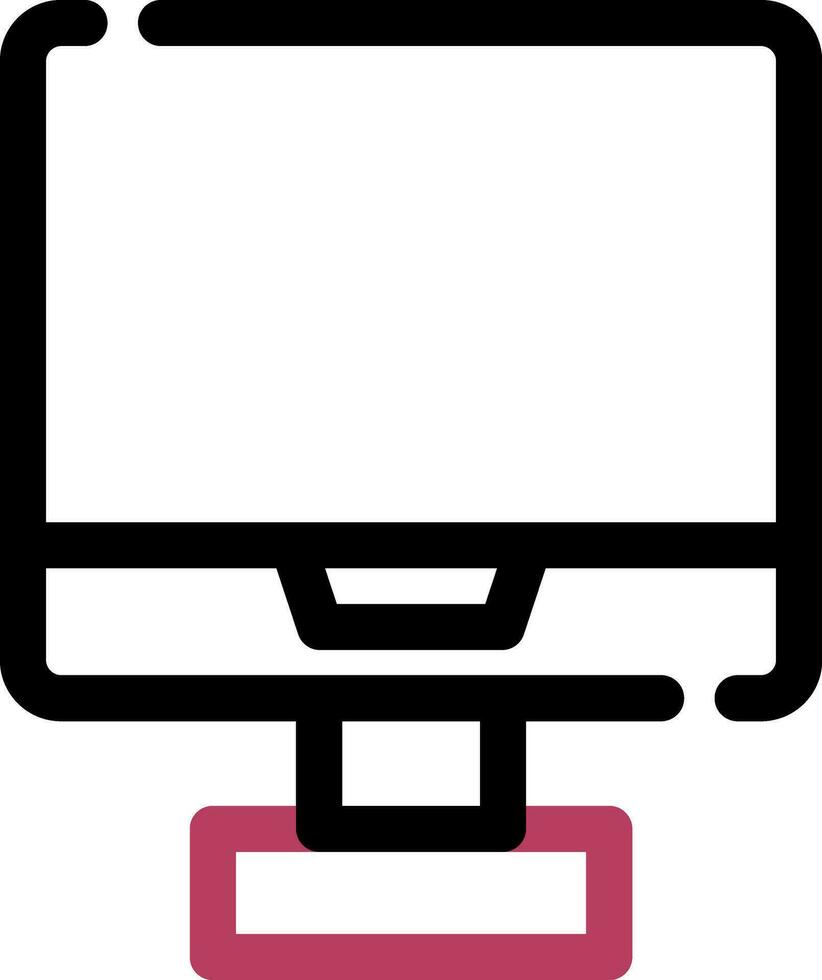 Monitor Creative Icon Design vector