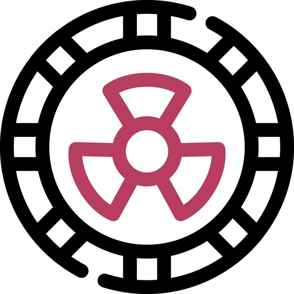 Radiation Creative Icon Design vector