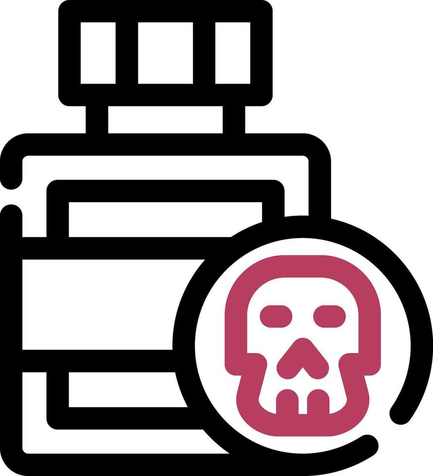 Poison Creative Icon Design vector