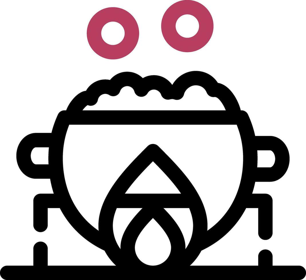 Cauldron Creative Icon Design vector