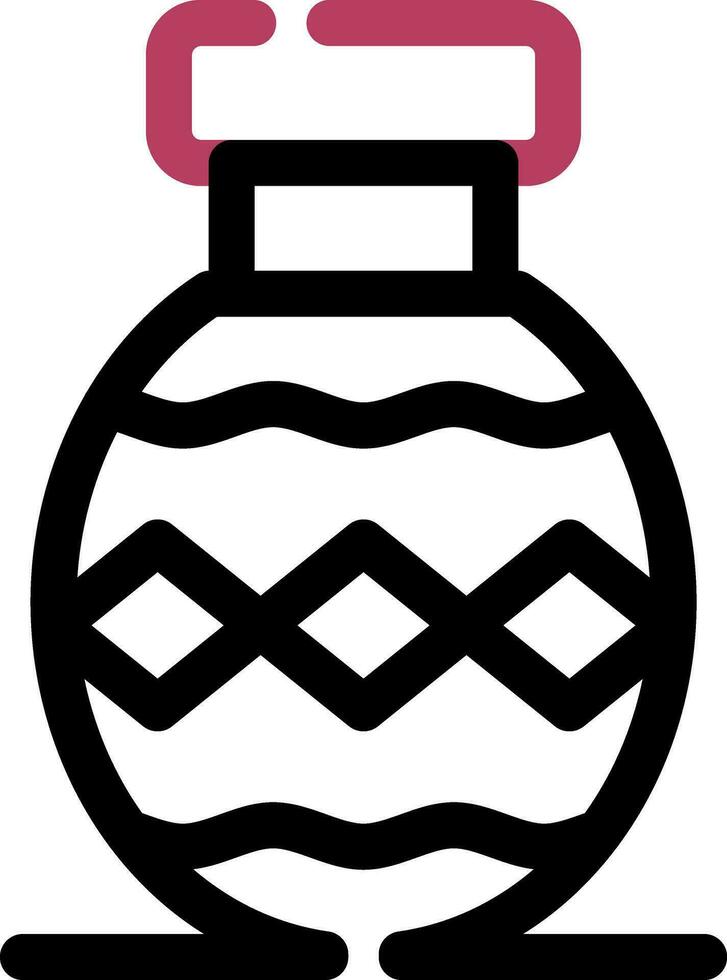 Vase Creative Icon Design vector