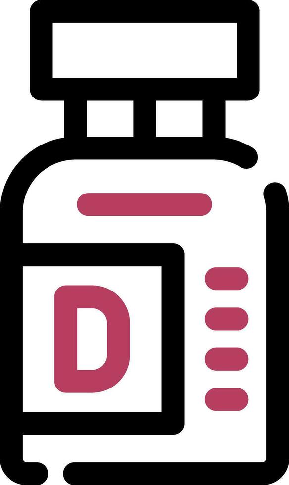 Vitamins Creative Icon Design vector