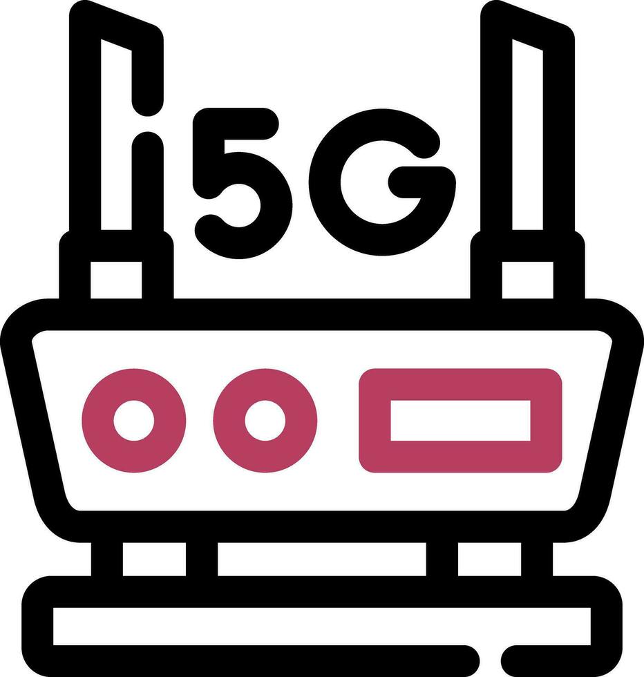Router Creative Icon Design vector