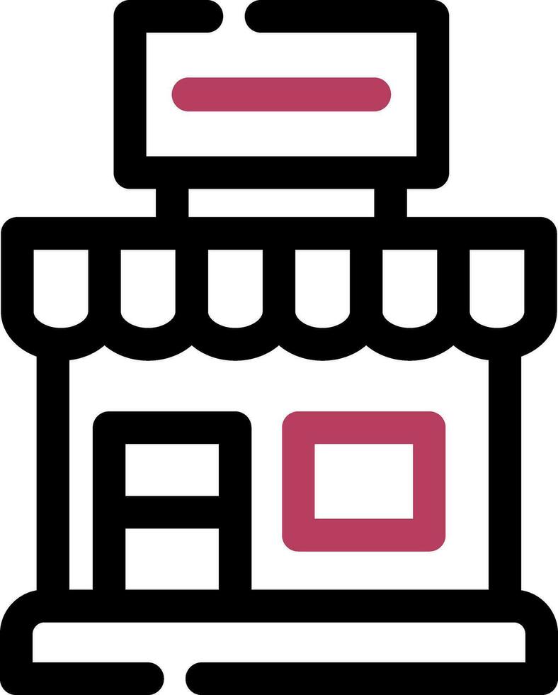 Store Creative Icon Design vector