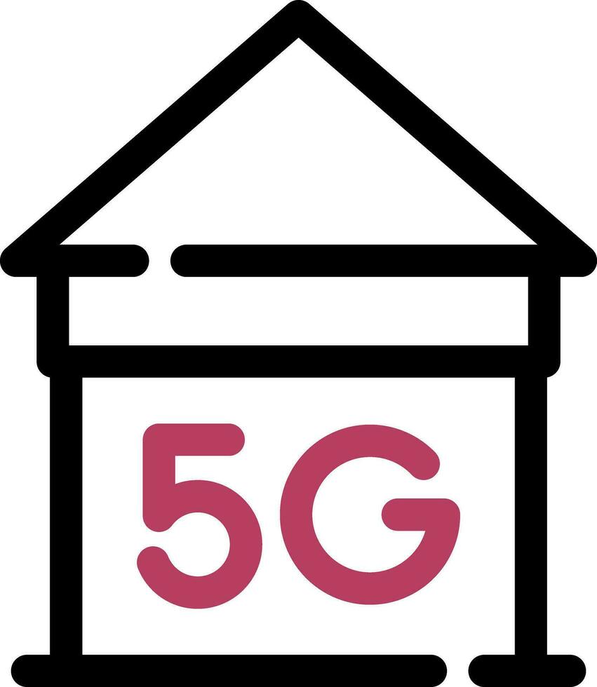 Smart Home Creative Icon Design vector