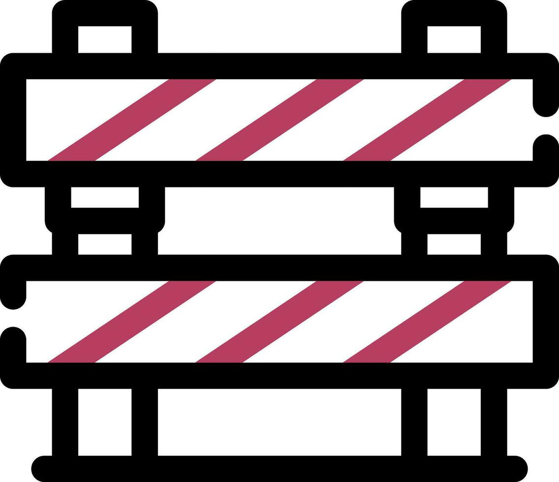 Barrier Creative Icon Design vector
