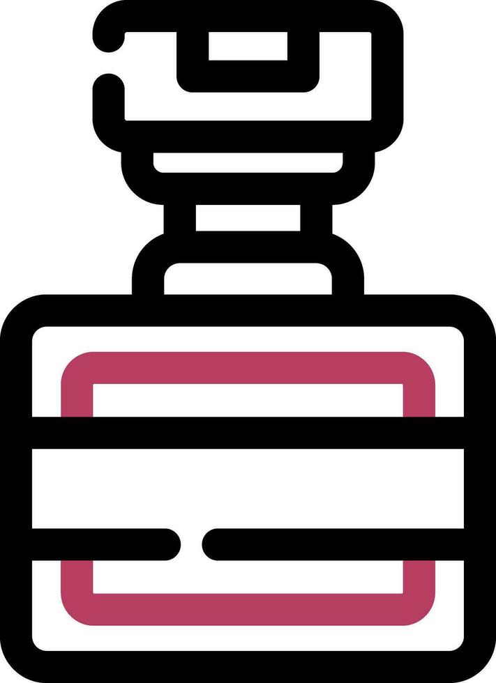 Perfume Creative Icon Design vector