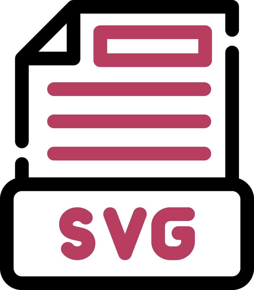 Svg File Creative Icon Design vector