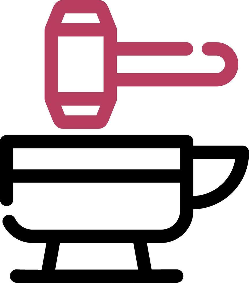 Blacksmith Creative Icon Design vector