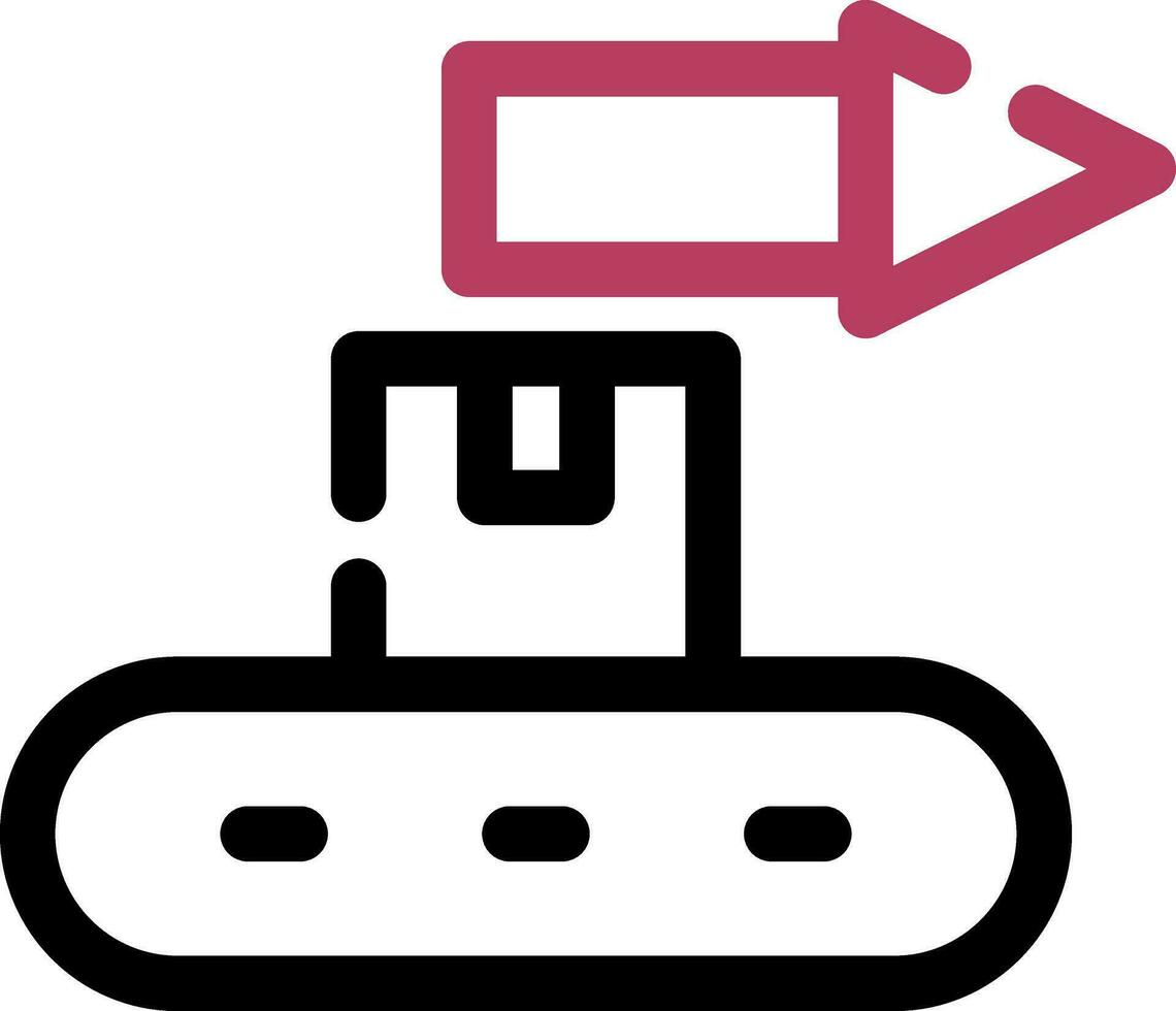 Conveyor Creative Icon Design vector