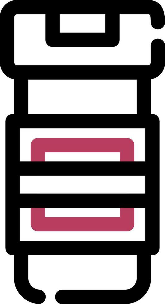 Test Tube Creative Icon Design vector
