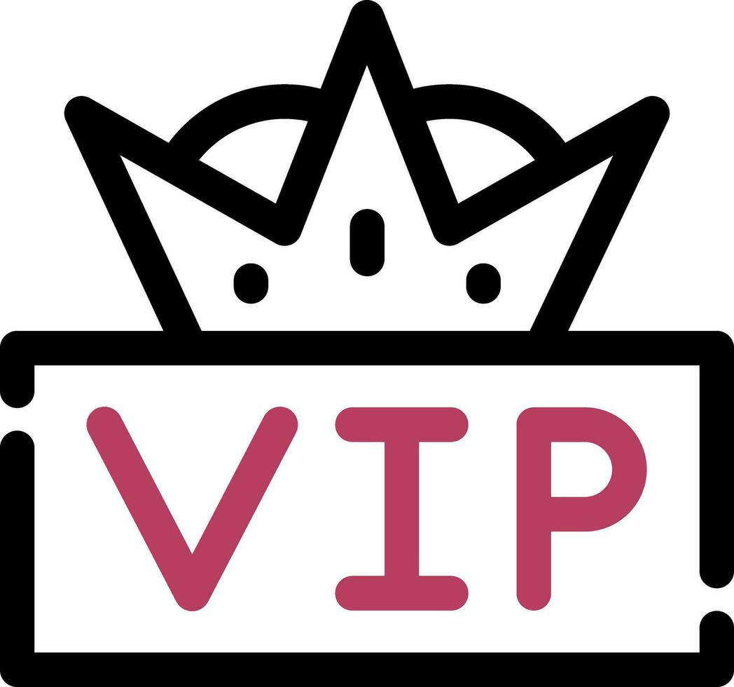 VIP Creative Icon Design vector