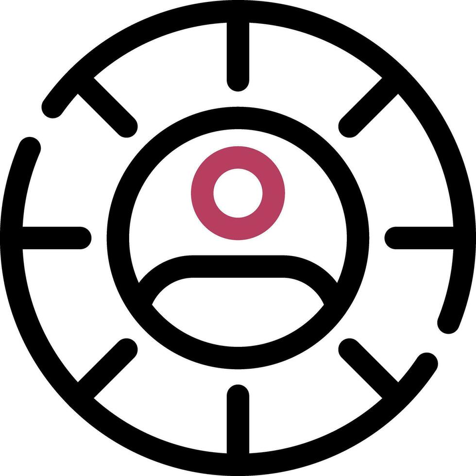 Targeting Creative Icon Design vector