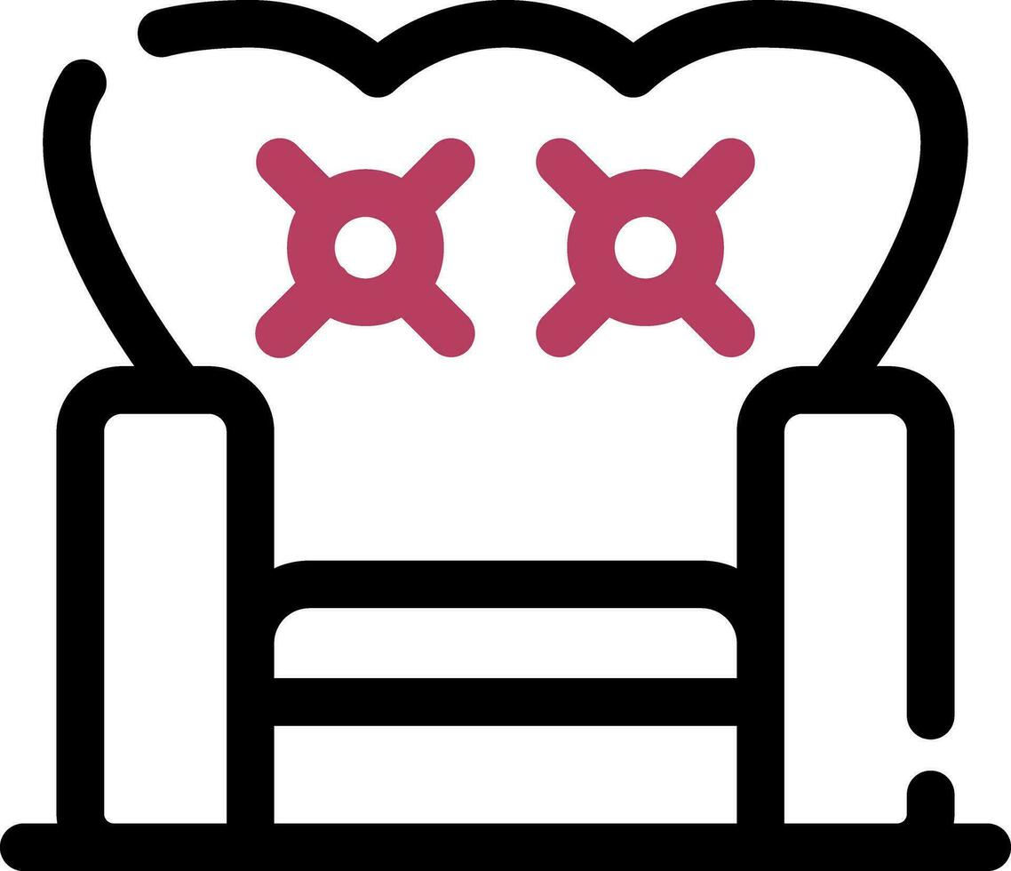 Armchair Creative Icon Design vector