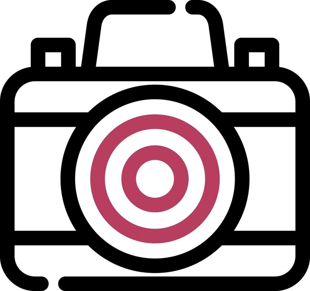 Camera Creative Icon Design vector