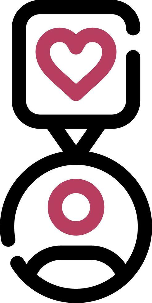 Viral Video Creative Icon Design vector