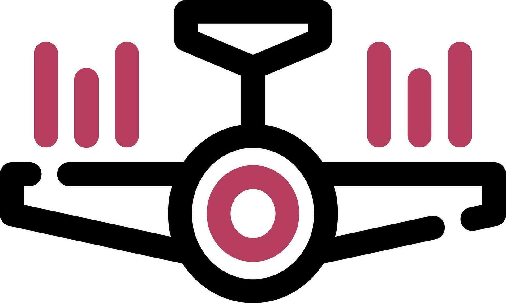 Airplane Creative Icon Design vector