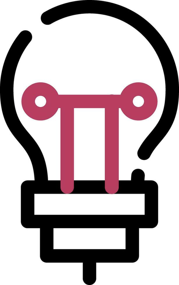 Bulb Creative Icon Design vector