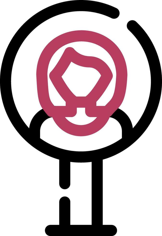User Placeholder Creative Icon Design vector