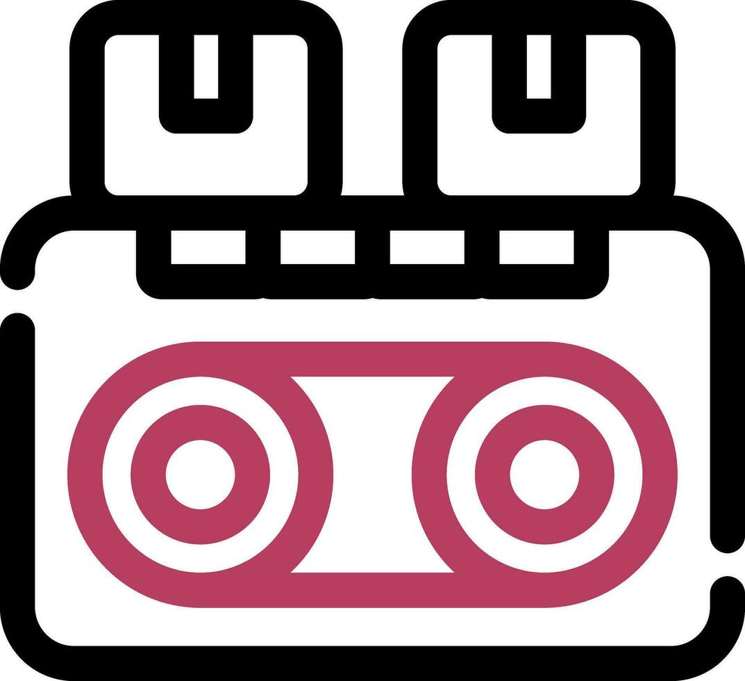 Cyber Physical System Creative Icon Design vector