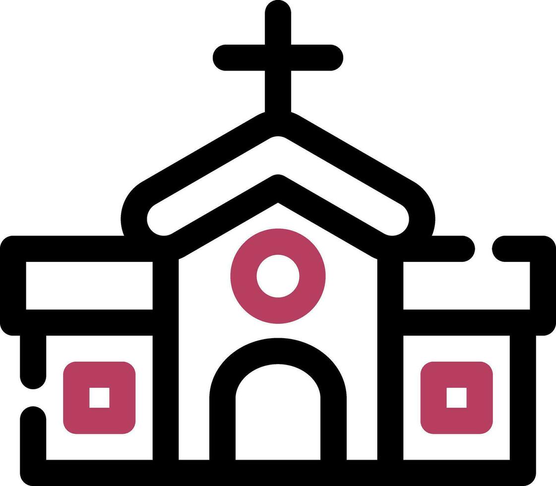 Chapel Creative Icon Design vector