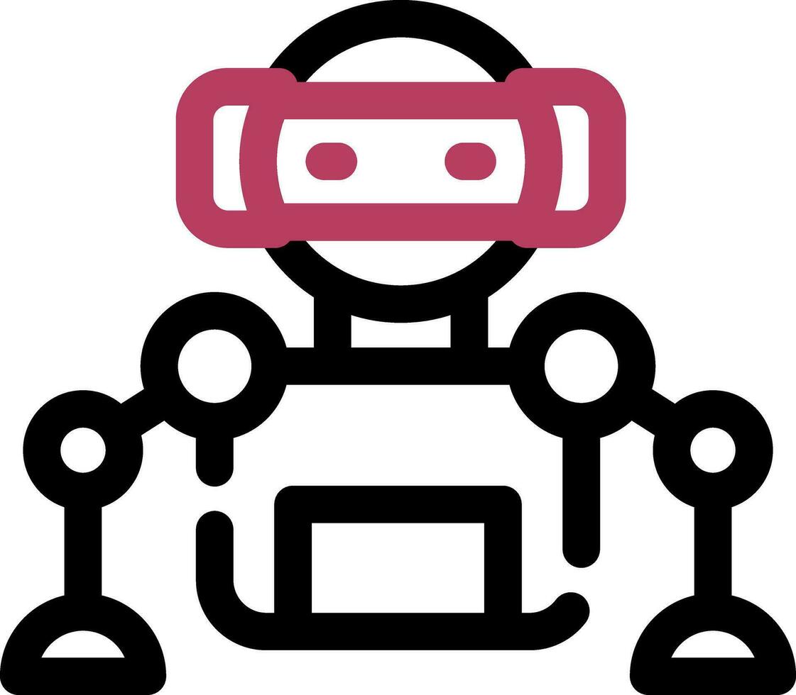 Robot Creative Icon Design vector