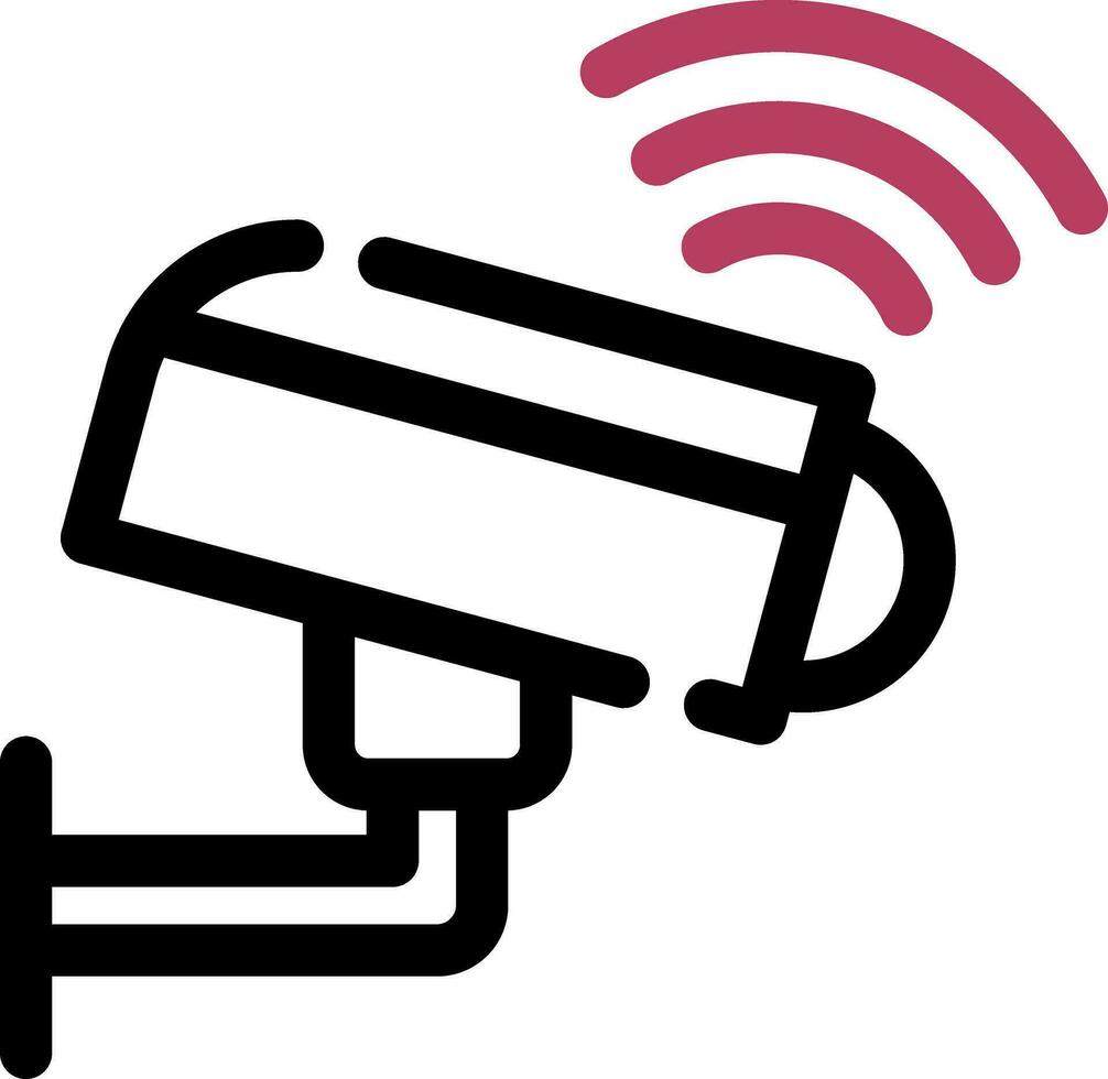 Smart CCTV Creative Icon Design vector