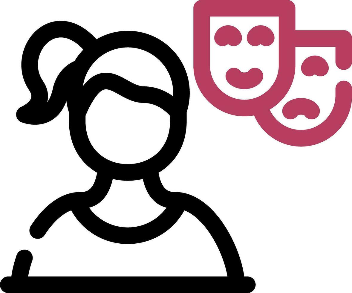 Drama Creative Icon Design vector