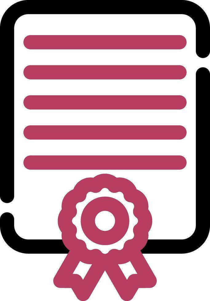 Business Permit Creative Icon Design vector