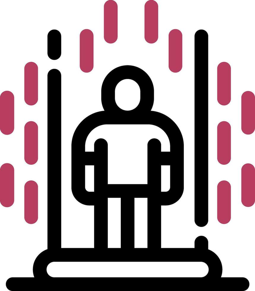 Teleportation Creative Icon Design vector