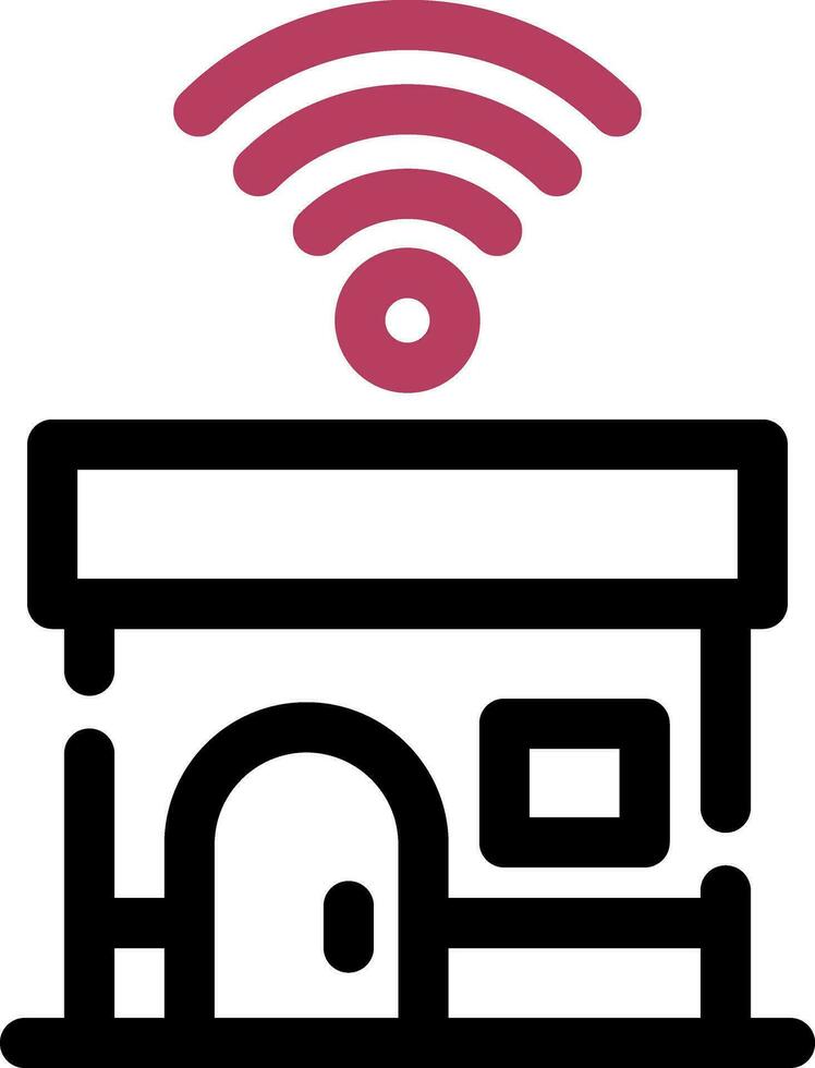 Smart House Creative Icon Design vector