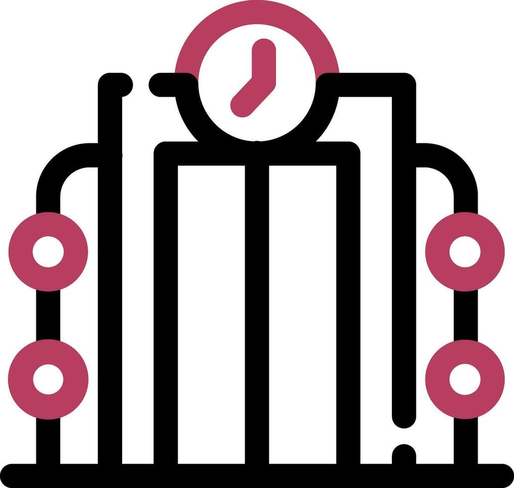 Time Machine Creative Icon Design vector