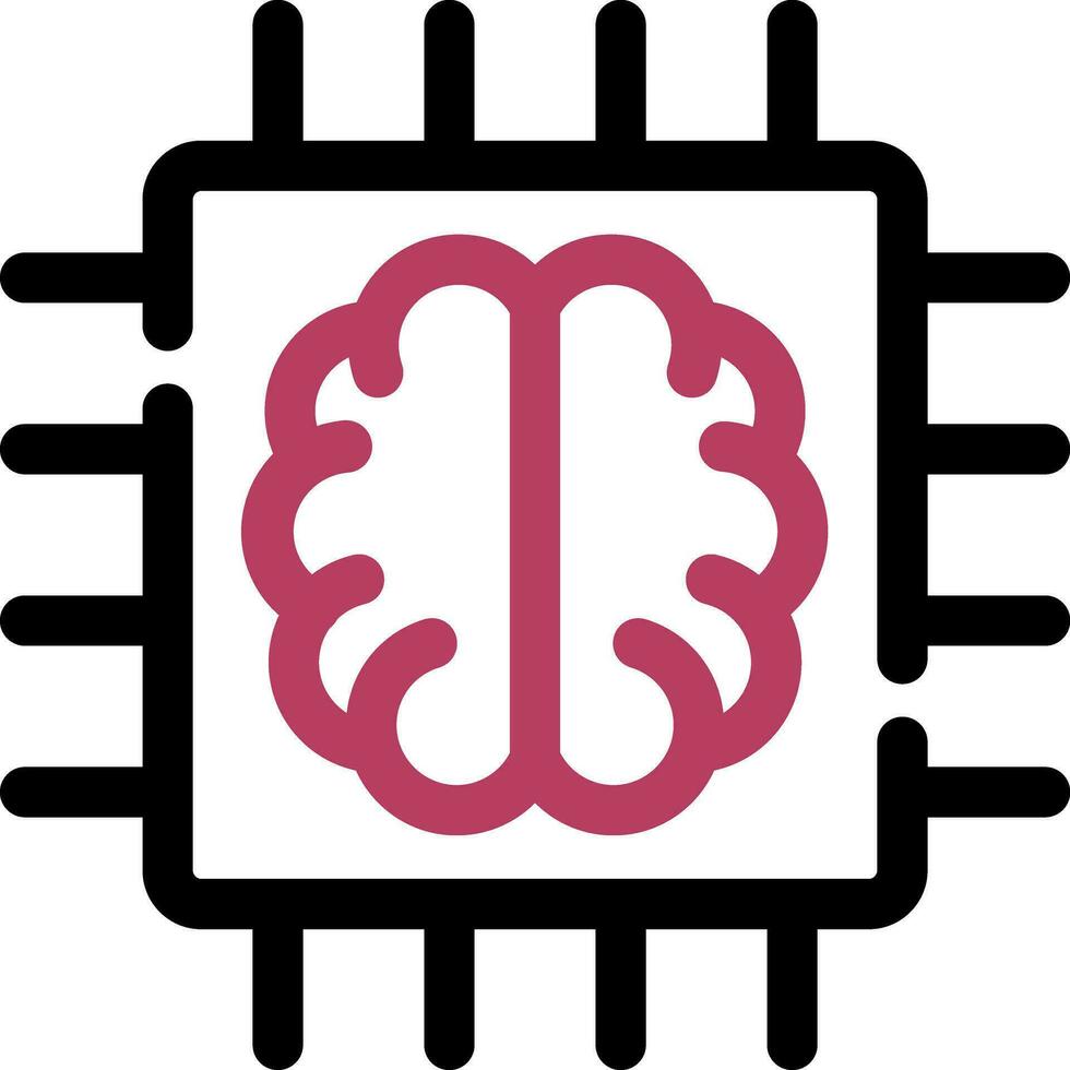 Super Brain Creative Icon Design vector