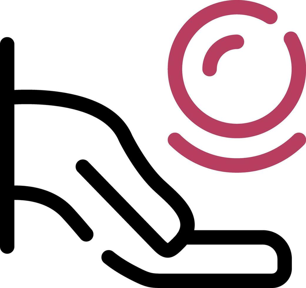 Telekinesis Creative Icon Design vector