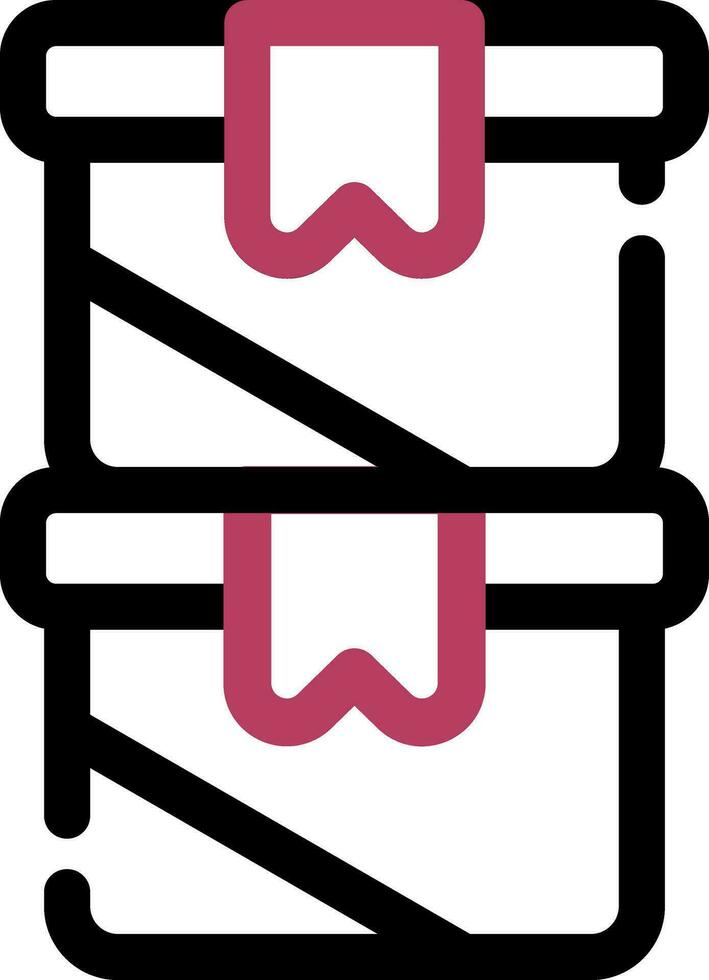 Boxes Creative Icon Design vector