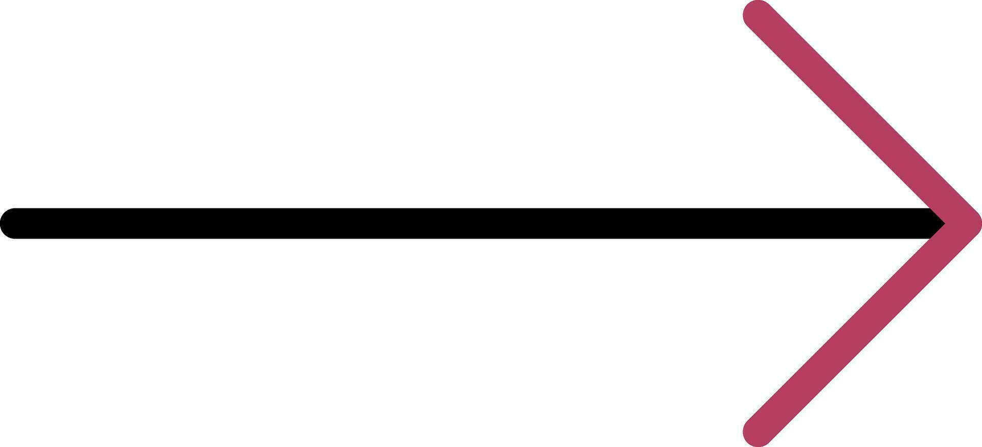 Right Arrow Creative Icon Design vector