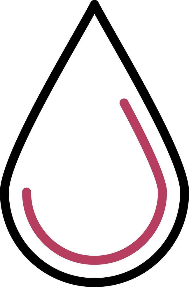 Water Drop Creative Icon Design vector